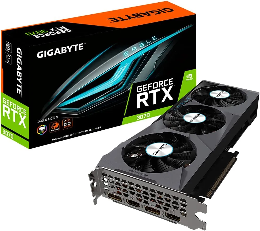 gigabyte nvidia rtx 3070 eagle oc